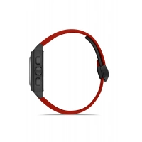 Ferro Kırmızı Silikon Kordon Erkek Kol Saati FM11553DWT-ZK Fonksiyonları Aktif 3 ATM Su Geçirmez