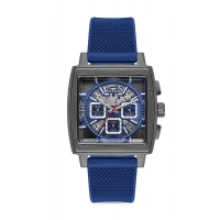Ferro Lacivert Silikon Kordon Erkek Kol Saati FM11553DWT-L3 Fonksiyonları Aktif 3 ATM Su Geçirmez