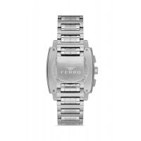 Ferro Gümüş Çelik Kordon Erkek Kordl Saata FM11553A-A3 Fonksiyonları Aktif 3 ATM Su Geçirmez