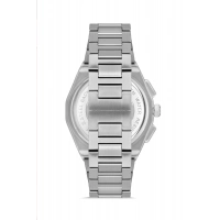 Ferro Gümüş Çelik Kordon Erkek Kol Saati FM43013A-A15 Tüm Fonksiyonlar Aktif 3 ATM Su Geçirmez