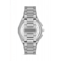 Ferro Gümüş Çelik Kordon Erkek Kol Saati FM43013A-A4 Tüm Fonksiyonlar Aktif 3 ATM Su Geçirmez