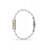 Ferro Sarı ve Gümüş Çelik Kordon Kadın Kol Saati FL43019A-D8 3ATM Su Geçirmez 2 Yıl Garantili