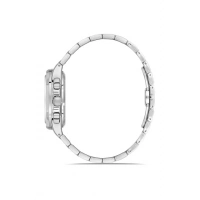 Ferro Gümüş Çelik Kordon Erkek Kol Saati FM11499A-A3 Fonksiyonları Aktif 3ATM Su Geçirmez