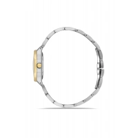 Ferro Sarı ve Gümüş Çelik Kordon Kadın Kol Saati FL21616AWT-D6 3ATM Su Geçirmez 2 Yıl Garantili