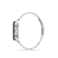 Ferro Gümüş Çelik Kordon Erkek Kol Saati FM11388A-J6 Fonksiyonları Aktif 3ATM Su Geçirmez