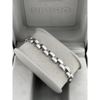 Gümüş Çelik Erkek Bileklik FRJ10139A-A 2 Yıl Garantili Hediye Paketli