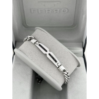 Gümüş Çelik Erkek Bileklik FRJ10136A-A 2 Yıl Garantili Hediye Paketli
