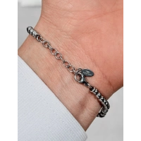 Rose ve Gümüş Çelik Erkek Bileklik FRJ10151A-E 2 Yıl Garantili Hediye Paketli