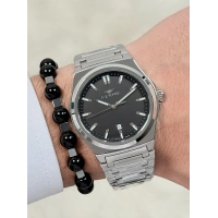 Ferro Gümüş Çelik Kordon Erkek Kol Saati F11503A-A2 3ATM Su Geçirmez 2 Yıl Garantili HediyePaketli