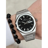 Ferro Gümüş Çelik Kordon Erkek Kol Saati FM40136A-A2 Tüm Fonksiyonlar Aktif 3 ATM Su Geçirmez