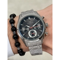 Ferro Gümüş Çelik Kordon Erkek Kol Saati FM40152A-A2 Tüm Fonksiyonlar Aktif 3 ATM Su Geçirmez