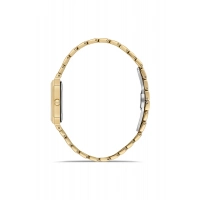 Ferro Sarı Çelik Kordon Kadın Kol Saati FL21645A-B2 3ATM Su Geçirmez 2 Yıl Garantili HediyePaketli