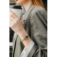 Ferro Sarı Çelik Kordon Kadın Kol Saati FL21645A-B2 3ATM Su Geçirmez 2 Yıl Garantili HediyePaketli