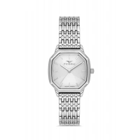 Ferro Gümüş Çelik Kordon Kadın Kol Saati FL21766A-A 3ATM Su Geçirmez 2 Yıl Garantili HediyePaket