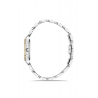 Ferro Sarı ve Gümüş Çelik Kordon Kadın Kol Saati FL21643A-D6 3ATM Su Geçirmez 2 Yıl Garantili