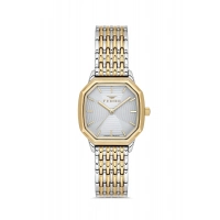 Ferro Sarı ve Gümüş Çelik Kordon Kadın Kol Saati FL21766A-D 3ATM Su Geçirmez 2 Yıl Garantili