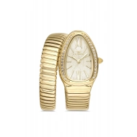 Ferro Sarı Çelik Kordon Kadın Kol Saati FL40154A-B4 3ATM Su Geçirmez 2 Yıl Garantili HediyePaketli