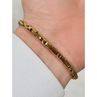 Sarı Çelik Erkek Bileklik FRJ10166A-B 2 Yıl Garantili Hediye Paketli