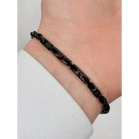 Siyah Çelik Erkek Bileklik FRJ10166A-G 2 Yıl Garantili Hediye Paketli