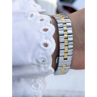 Ferro Sarı ve Gümüş Çelik Kordon Kadın Kol Saati FL88744A-D 3 ATM Su Geçirmez 2 Yıl Garantili Hediye Paketli