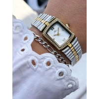 Ferro Sarı ve Gümüş Çelik Kordon Kadın Kol Saati FL88744A-D 3 ATM Su Geçirmez 2 Yıl Garantili Hediye Paketli