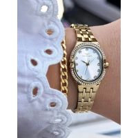 Ferro Sarı Çelik Kordon Kadın Kol Saati FL21645A-B 3 ATM Su Geçirmez 2 Yıl Garantili Hediye Paketli