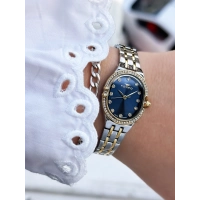 Ferro Sarı ve Gümüş Çelik Kordon Kadın Kol Saati FL21645A-D3 3ATM Su Geçirmez 2 Yıl Garantili