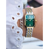 Ferro Sarı ve Gümüş Çelik Kordon Kadın Kol Saati FL21752A-D6 3ATM Su Geçirmez 2 Yıl Garantili