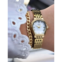 Ferro Sarı Çelik Kordon Kadın Kol Saati FL88745A-B 3 ATM Su Geçirmez 2 Yıl Garantili Hediye Paketli