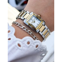 Ferro Sarı ve Gümüş Çelik Kordon Kadın Kol Saati FL88308A-D 3 ATM Su Geçirmez 2 Yıl Garantili Hediye Paketli