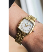 Ferro Sarı Çelik Kordon Kadın Kol Saati FL21644A-B 3ATM Su Geçirmez 2 Yıl Garantili HediyePaketli