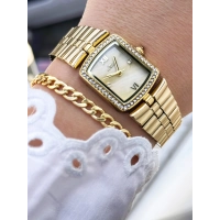 Ferro Sarı Çelik Kordon Kadın Kol Saati FL88744A-B4 3 ATM Su Geçirmez 2 Yıl Garantili Hediye Paketli