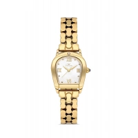 Ferro Sarı Çelik Kordon Kadın Kol Saati FM88282A-B2 2 Yıl Garantili 3 ATM Su Geçirmez Hediye Paketli