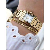 Ferro Sarı Çelik Kordon Kadın Kol Saati FL43028A-B 3ATM Su Geçirmez 2 Yıl Garantili HediyePaketli