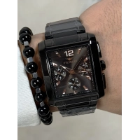 Ferro Rose and Silver Steel Strap Mens Wristwatch F11288A-E