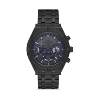 Ferro Gray Steel Strap Mens Wristwatch FM31439A-V