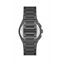 Ferro Gri Çelik Kordon Erkek Kol Saati FM40137A-V Tüm Fonksiyonlar Aktif 3 ATM Su Geçirmez