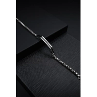 Ferro Silver Steel Mens Bracelet FRJ10003A-J