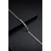 Ferro Gümüş Çelik Erkek Bileklik FRJ10011A-A