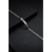 Ferro Gümüş Çelik Erkek Bileklik FRJ10016A-A