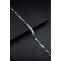 Ferro Gümüş Çelik Erkek Bileklik FRJ10018A-L