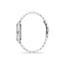 Ferro Gümüş Çelik Kordon Erkek Kol Saati F11386A-A 3 ATM Su Geçirmez 2 Yıl Garantili Hediye Paketli