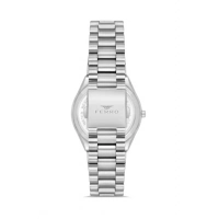 Ferro Gümüş Çelik Kordon Erkek Kol Saati F11386A-A2 3 ATM Su Geçirmez 2 Yıl Garantili Hediye Paketli