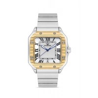 Ferro Gümüş Çelik Kordon Erkek Kol Saati F11448A-D 3 ATM SuGeçirmez 2 Yıl Garantili Hediye Paketli