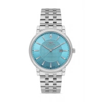 Ferro Gümüş Çelik Kordon Erkek Kol Saati F11479AWT-A15 3 ATM Su Geçirmez 2 Yıl Garantili