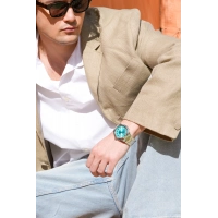 Ferro Gümüş Çelik Kordon Erkek Kol Saati F11500AWT-A15 3ATM SuGeçirmez 2 Yıl Garantili HediyePaketli