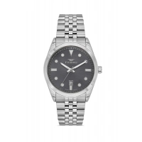 Ferro Gümüş Çelik Kordon Erkek Kol Saati F11567AWT-A4 3ATM Su Geçirmez 2 Yıl Garantili HediyePaketli