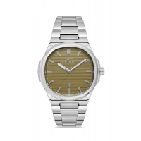 Ferro Gümüş Çelik Kordon Erkek Kol Saati F11648AWT-A12 Fonksiyonları Aktif 3 ATM Su Geçirmez