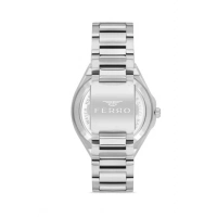 Ferro Silver Steel Strap Mens Wristwatch F31443A-A