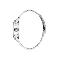 Ferro Gümüş Çelik Kordon Erkek Kol Saati F31445A-A2 3ATM Su Geçirmez 2 Yıl Garantili HediyePaketli